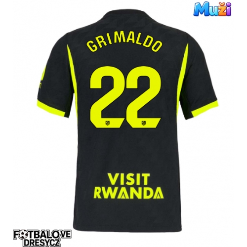 Atletico Madrid Alejandro Grimaldo #22 Venkovní Dres 2026-27 Krátký Rukáv Atletico Madrid Alejandro Grimaldo #22 Venkovní Dres 2026-27 Krátký Rukáv